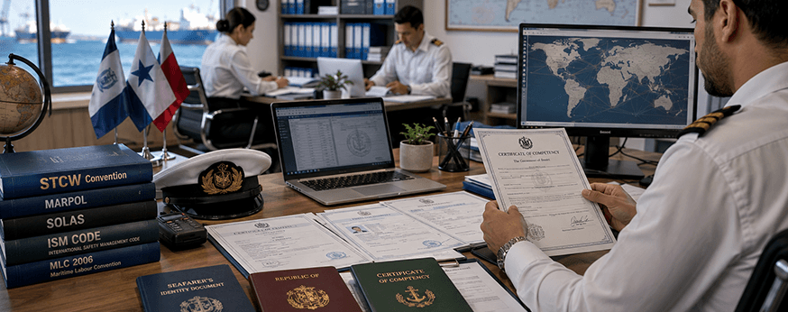 Uluslararası Gemi Adamı Belgelendirme Çalışması